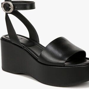 Vince Womens Phillipa Platform Ankle Strap Sandals